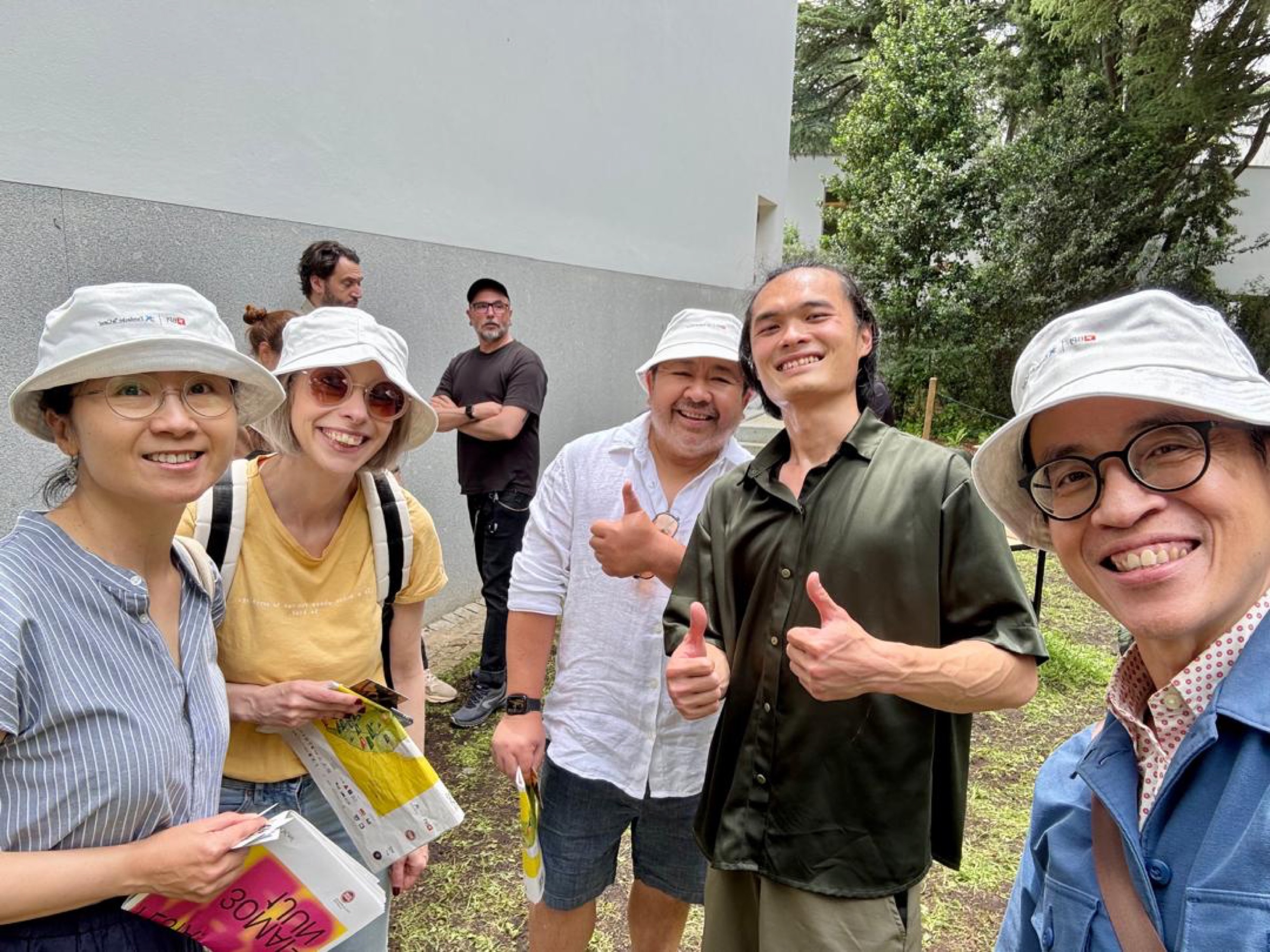 Alvin with Malaysians in Serralves em Festa